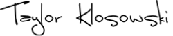 Klosowski signatureblack